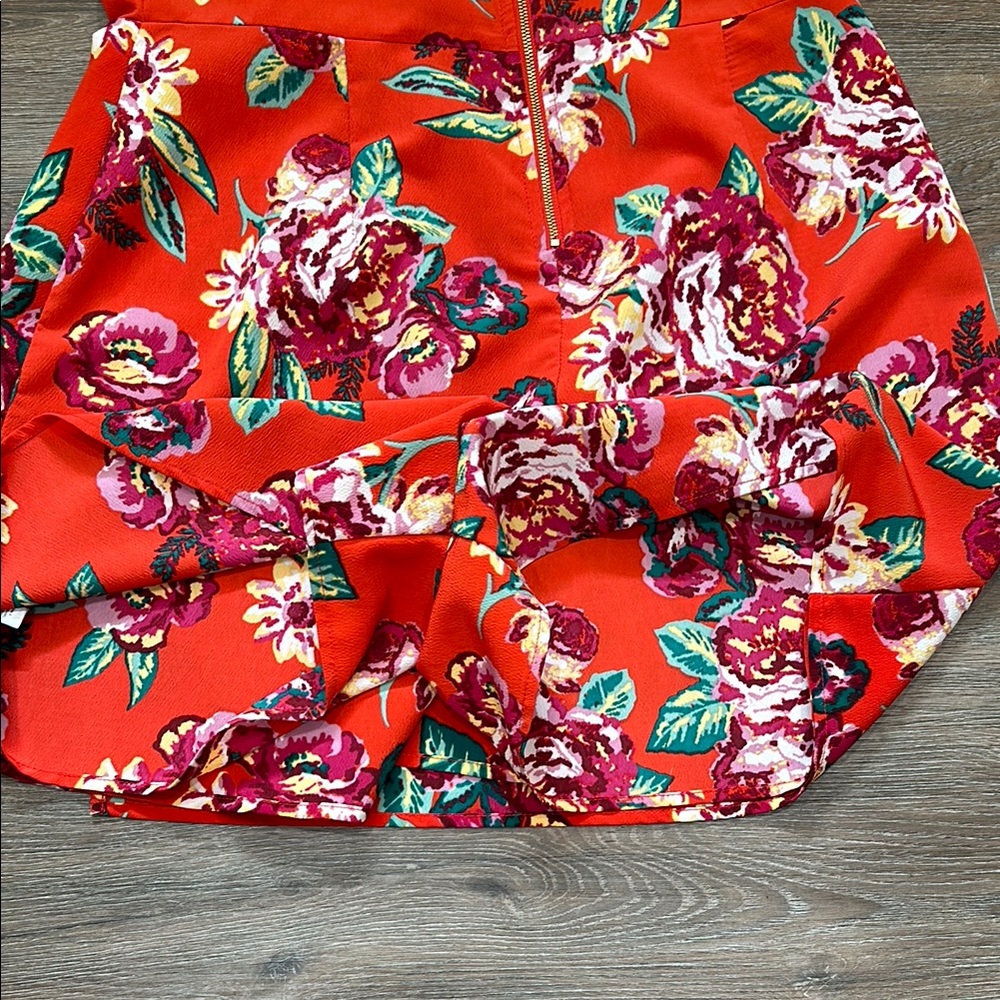 Floral Red Dress*Nordstrom* - Picture 8 of 9